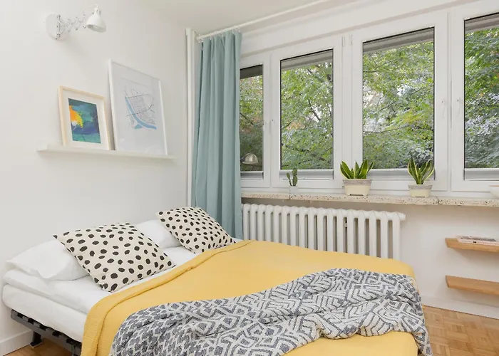 Sweet Lemon Studio Saska Kepa Next To Vistula River By Noclegi Renters
