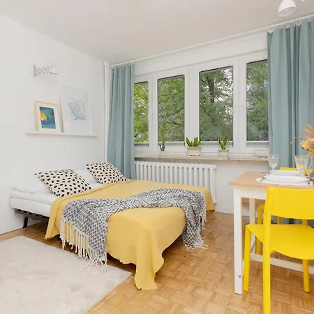 Sweet Lemon Studio Saska Kepa Next To Vistula River By Noclegi Renters Varšava Exteriér fotografie