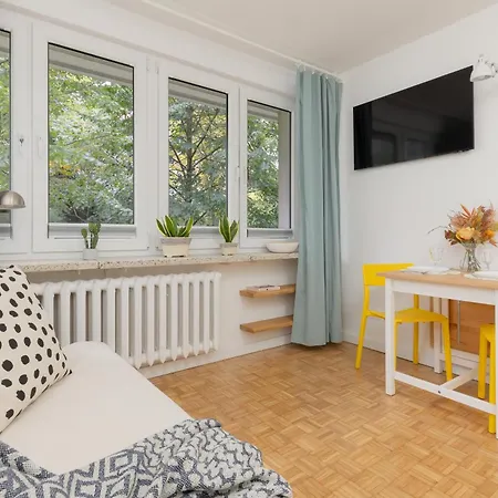 Sweet Lemon Studio Saska Kepa Next To Vistula River By Noclegi Renters Varšava Exteriér fotografie