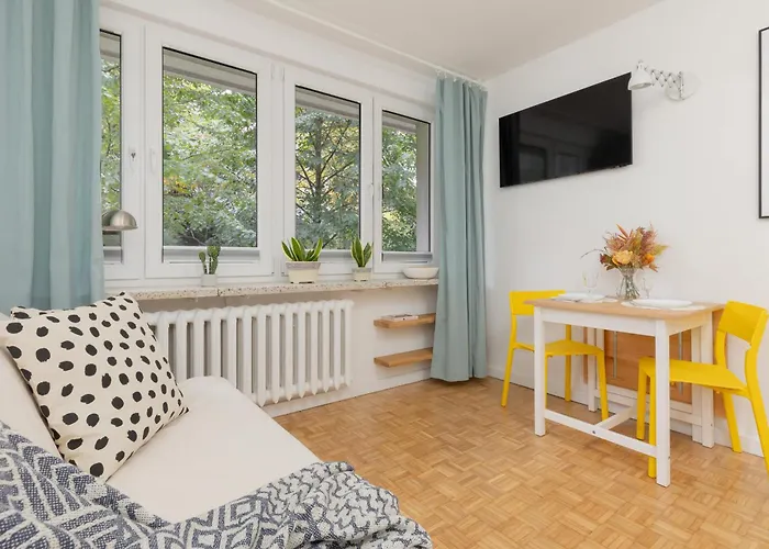 Sweet Lemon Studio Saska Kepa Next To Vistula River By Noclegi Renters
